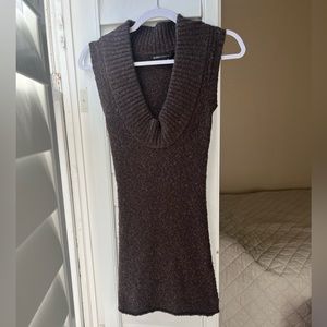 BCBG Max Azaria Sleeveless Sweater Dress